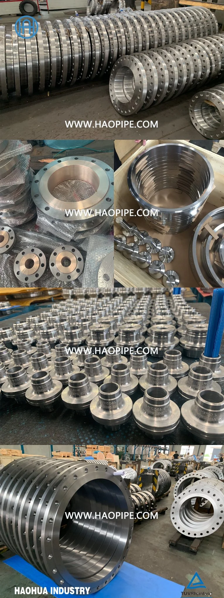 Weld Neck Reducing Flange F53 S32750 3"*2" 150lb Sch40s ASME B16.5 Raise Face Super Duplex Steel Flange